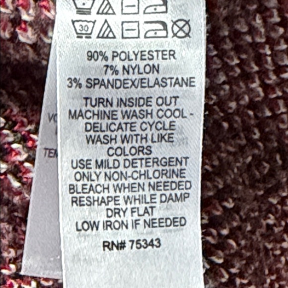 Christian Siriano Black and Red Plaid Turtleneck Sweater - Picture 5 of 9